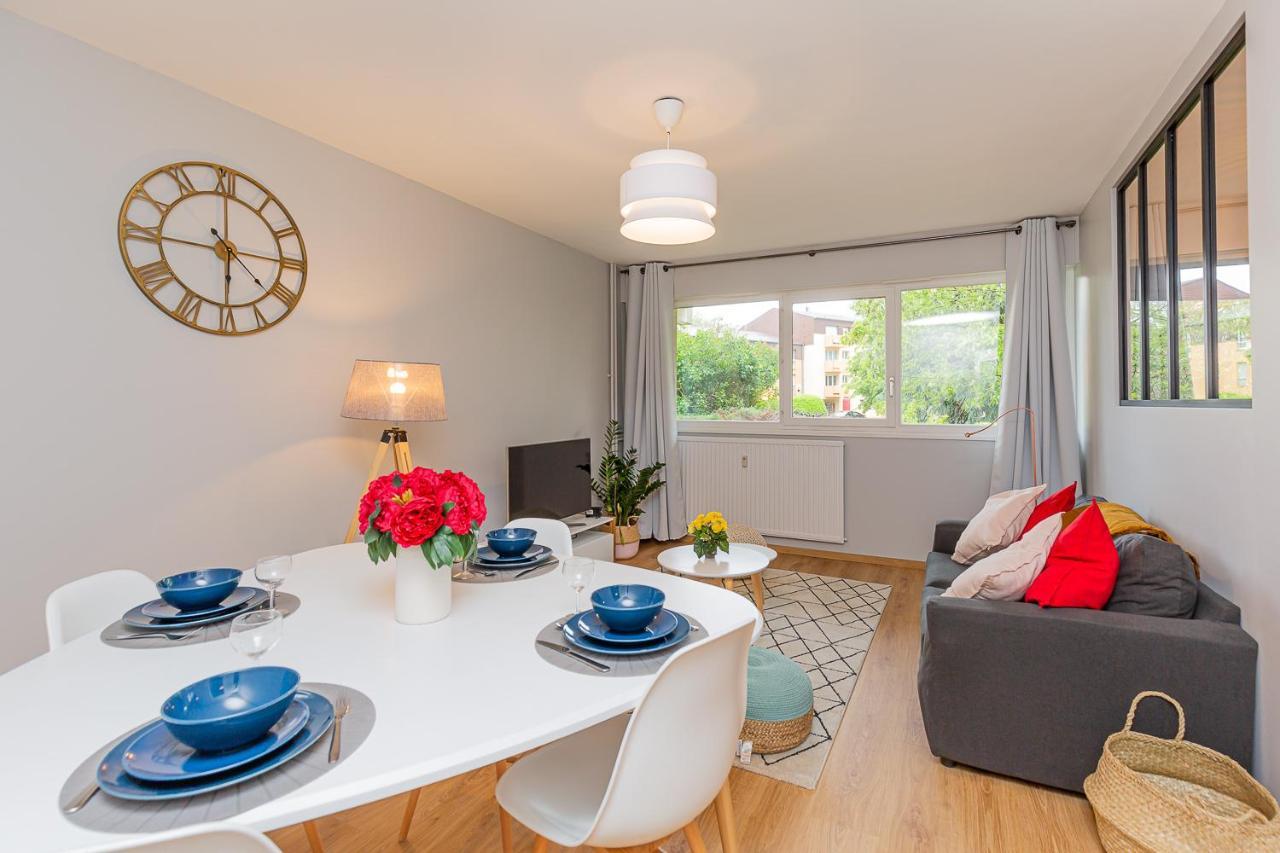 Le Petit Barclay - Appartement Prive De 45 M2 - 2 A 4 Personnes - Parking Gratuit Metz Eksteriør billede